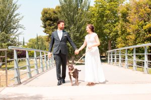 Boda de Miriam y Alberto en la Terraza El Lago en Zaragoza.