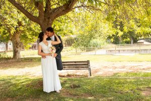 Boda de Miriam y Alberto en la Terraza El Lago en Zaragoza.