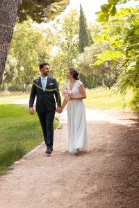 Boda de Miriam y Alberto en la Terraza El Lago en Zaragoza.